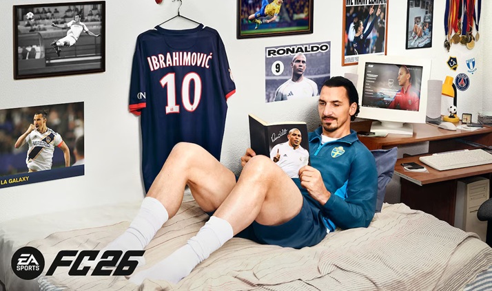 EA Sports FC 26 Ultimate Edition art with Zlatan Ibrahimovic