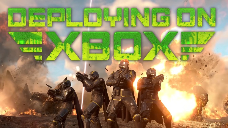 Helldivers II Deploying on Xbox