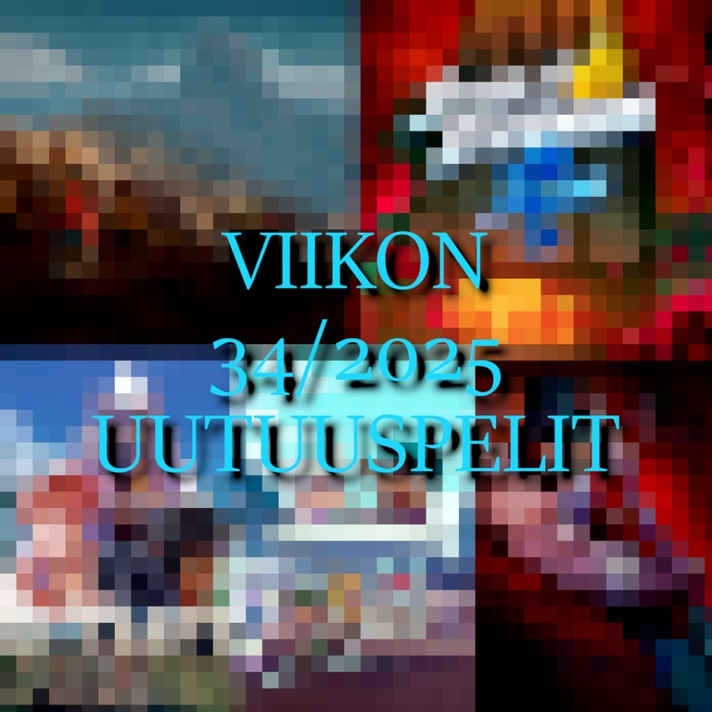 Viikon 34/2025 uutuuspelit