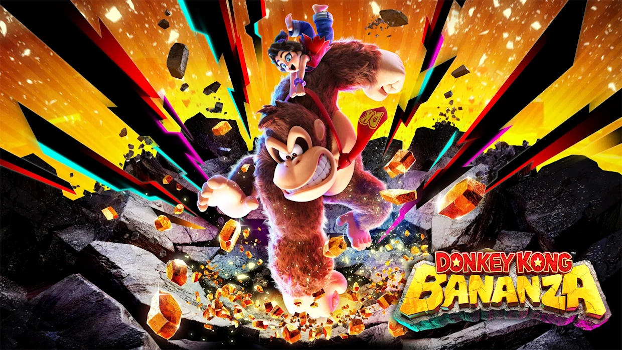 Donkey Kong Bananza key art