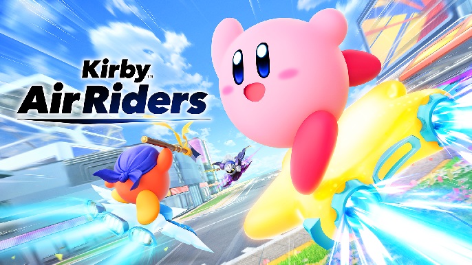 Kirby Air Riders Key Art