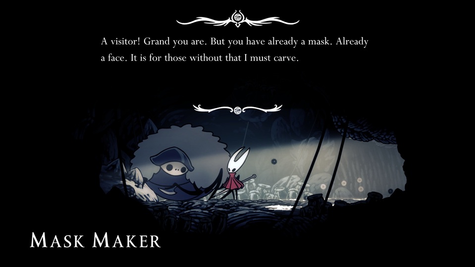 Silksong screenshot with Mask Maker