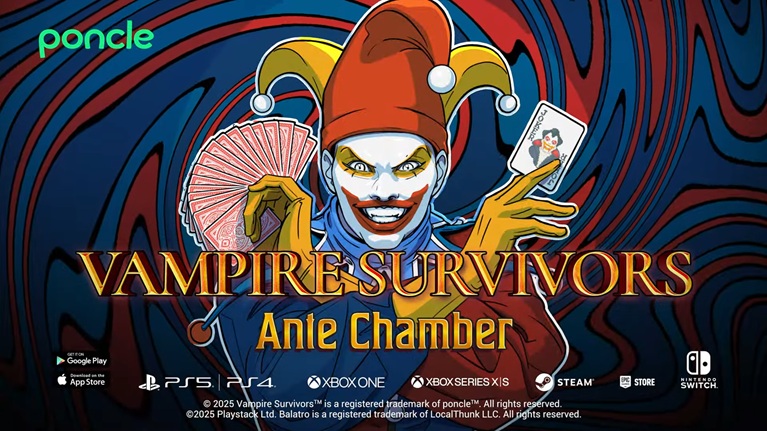 Vampire Survivors + Balatro expansion