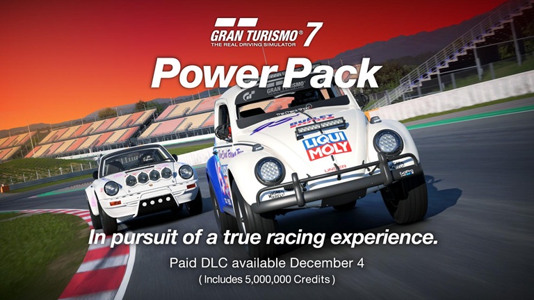 Gran Turismo 7 Power Pack key art