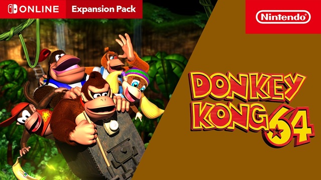 Donkey Kong 64 coming to Nintendo Switch Online