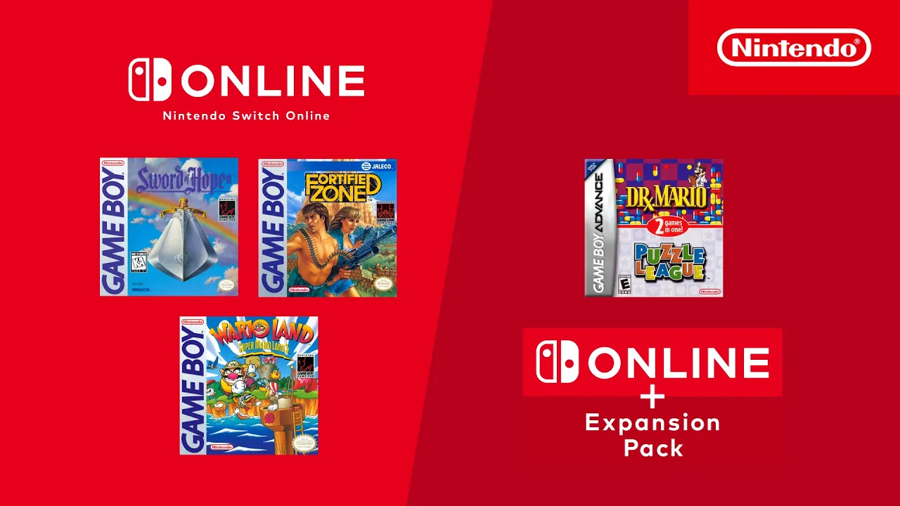 Nintendo Switch Online Game Boy Games July 2026