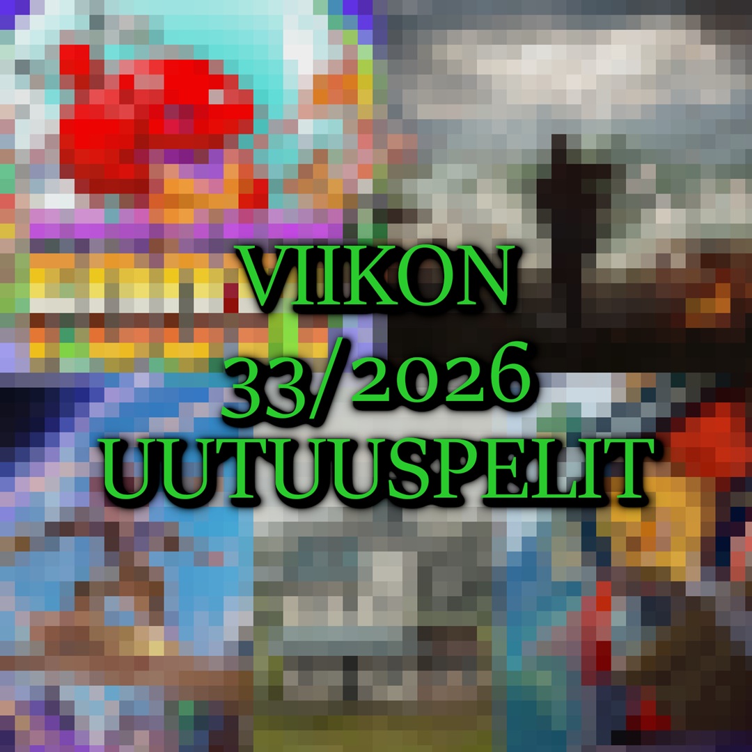Viikon 33/2026 uutuuspelit