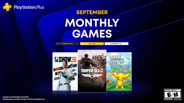 Syyskuun PlayStation Plus -etupelit julki