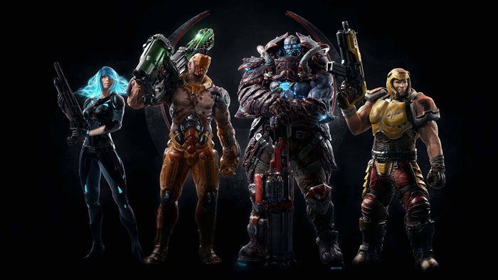 Quake Champions champions